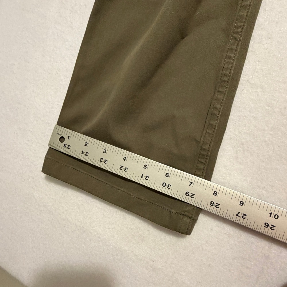 Mugsy Olives Men 36x30 Slim Straight Stretch Chino Pants Olive Green K6PNOL - Picture 9 of 9